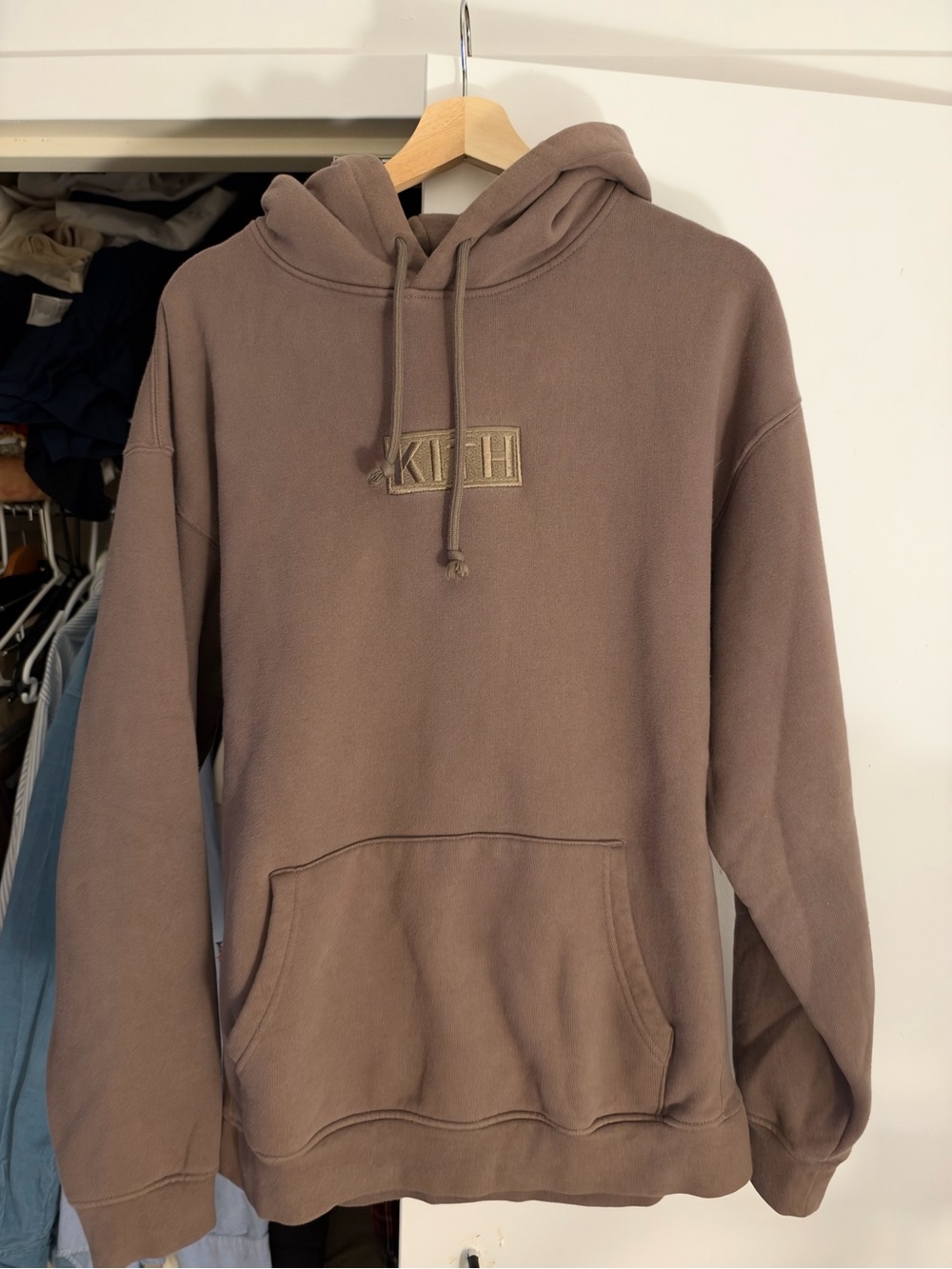 Kith Nelson classic logo hoodie bogo XL